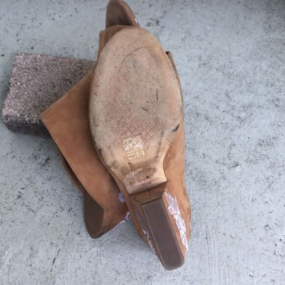 Tory Burch Embroidered heels - Picture 6 of 7